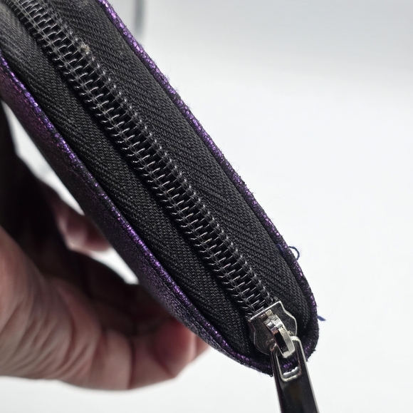 Disney The Nightmare Before Christmas Jack Skellington Black & Purple Wallet - Picture 4 of 7